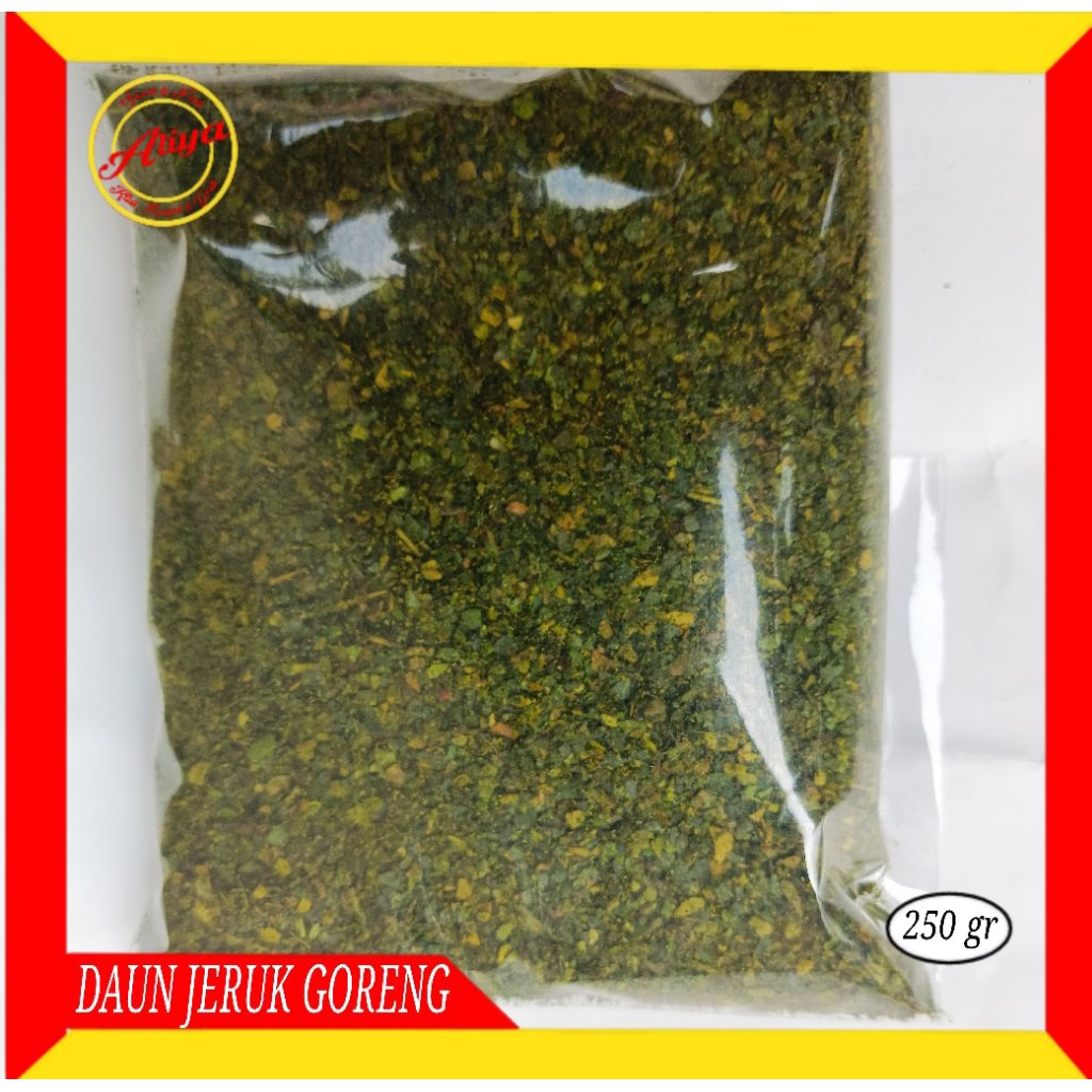 

DAUN JERUK GORENG 250gr. 100% daun jeruk sayur asli, Untuk kebutuhan memasak, campuran jamu dan sebagai bumbu tabur pada camilan.