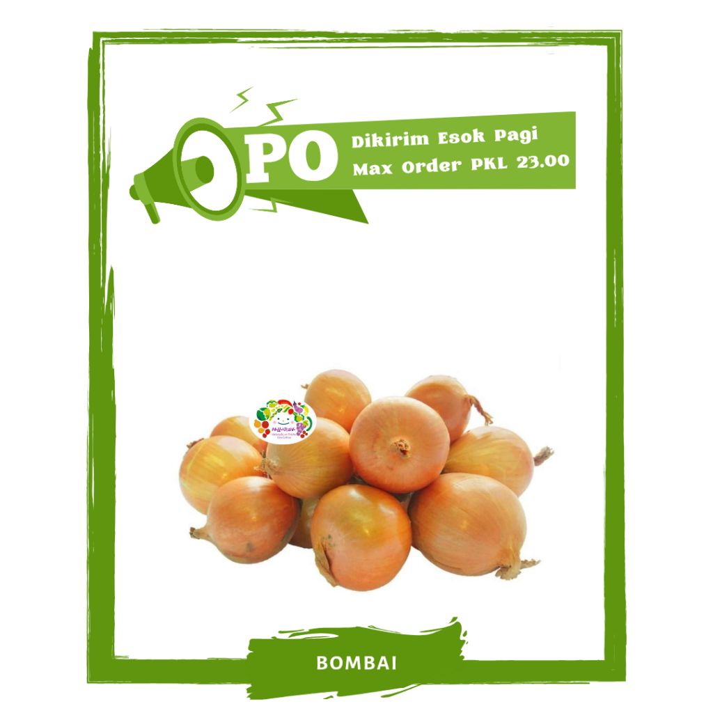 

Bawang Bombay / Bombai / Bombai Merah / Sayur Sayuran Segar PO Mallahrizwa