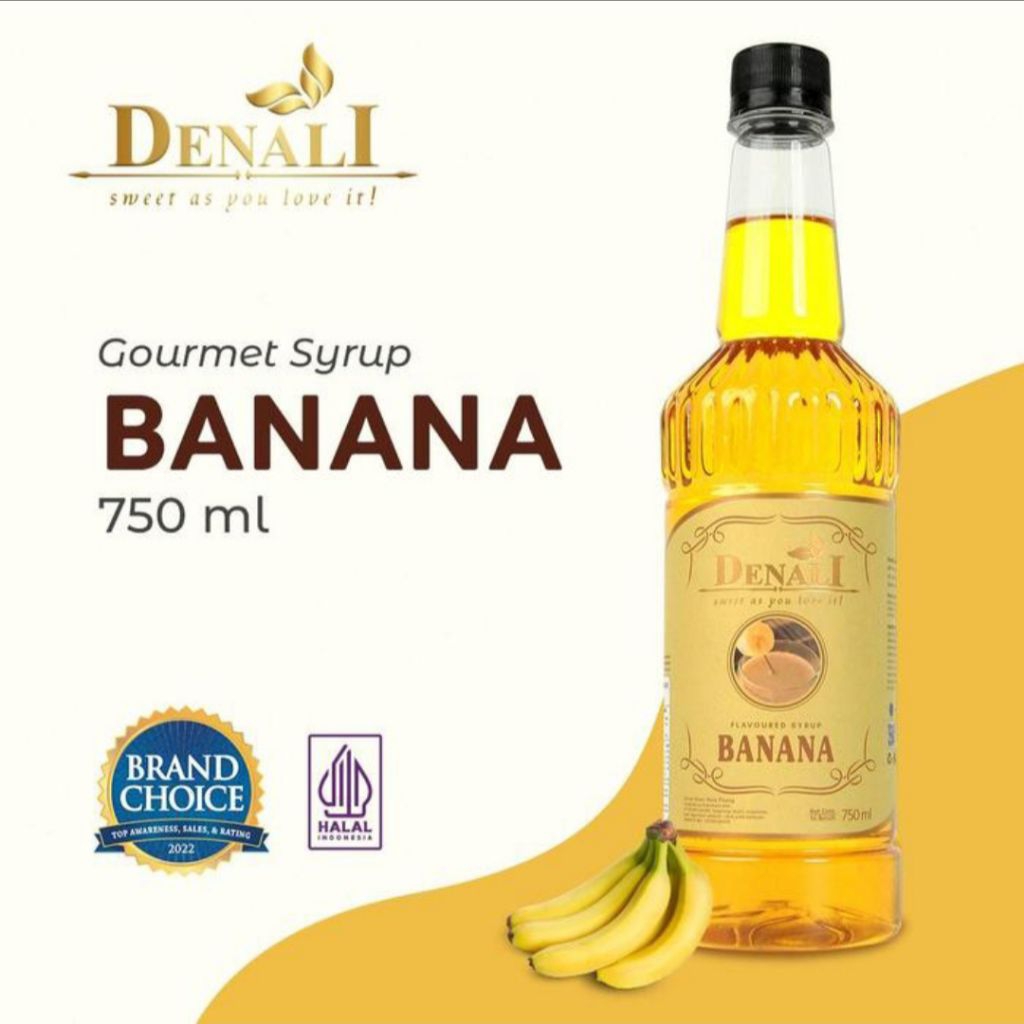 

DENALI SYRUP BANANA 750 ml