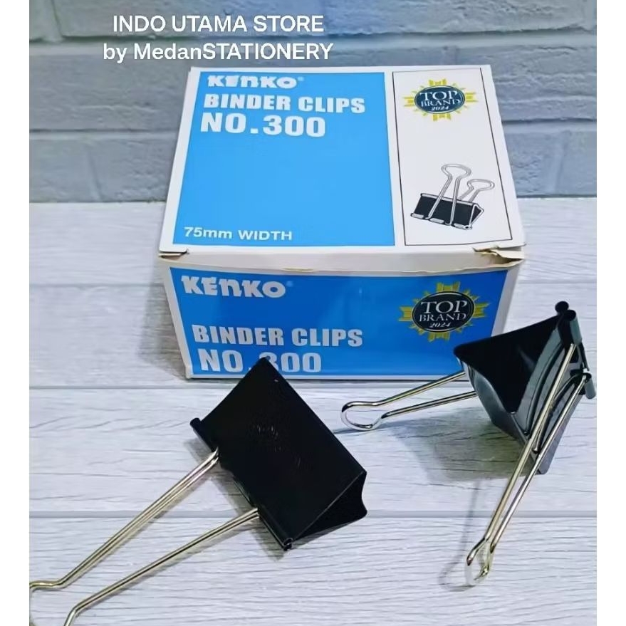 

[PALING BESAR] BINDER CLIPS KENKO NO. 300