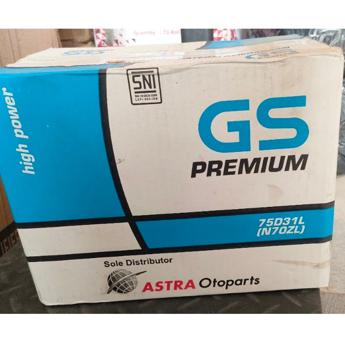 BATERAI GS ASTRA N70Z /N70ZL
