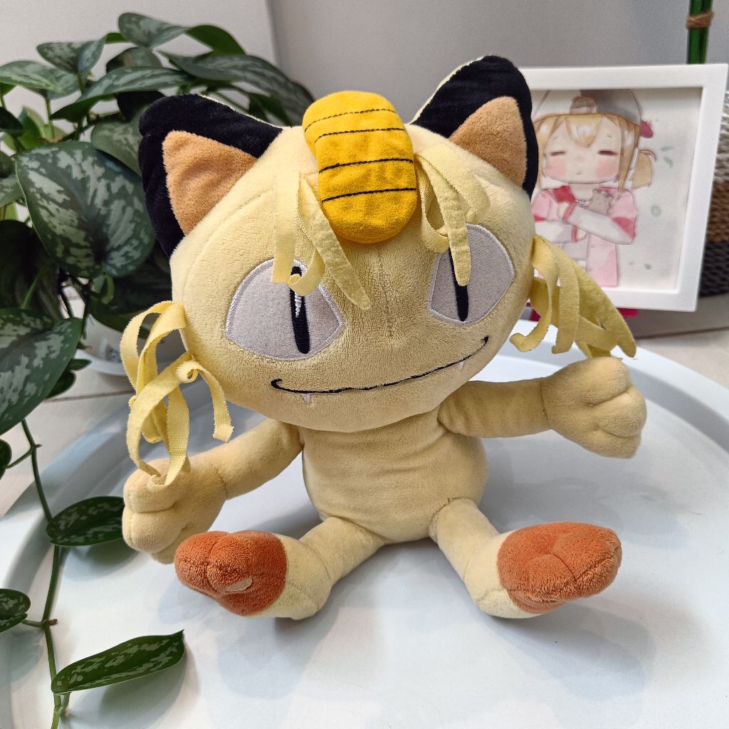 Boneka Preloved Pokemon Meowth