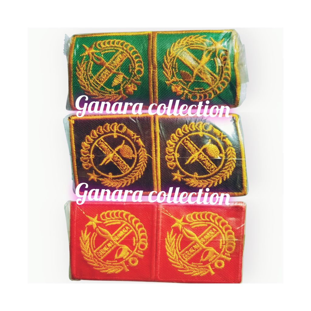 badge tunas Pramuka 100 biji bet tunas cokelat tunas merah tunas hijau