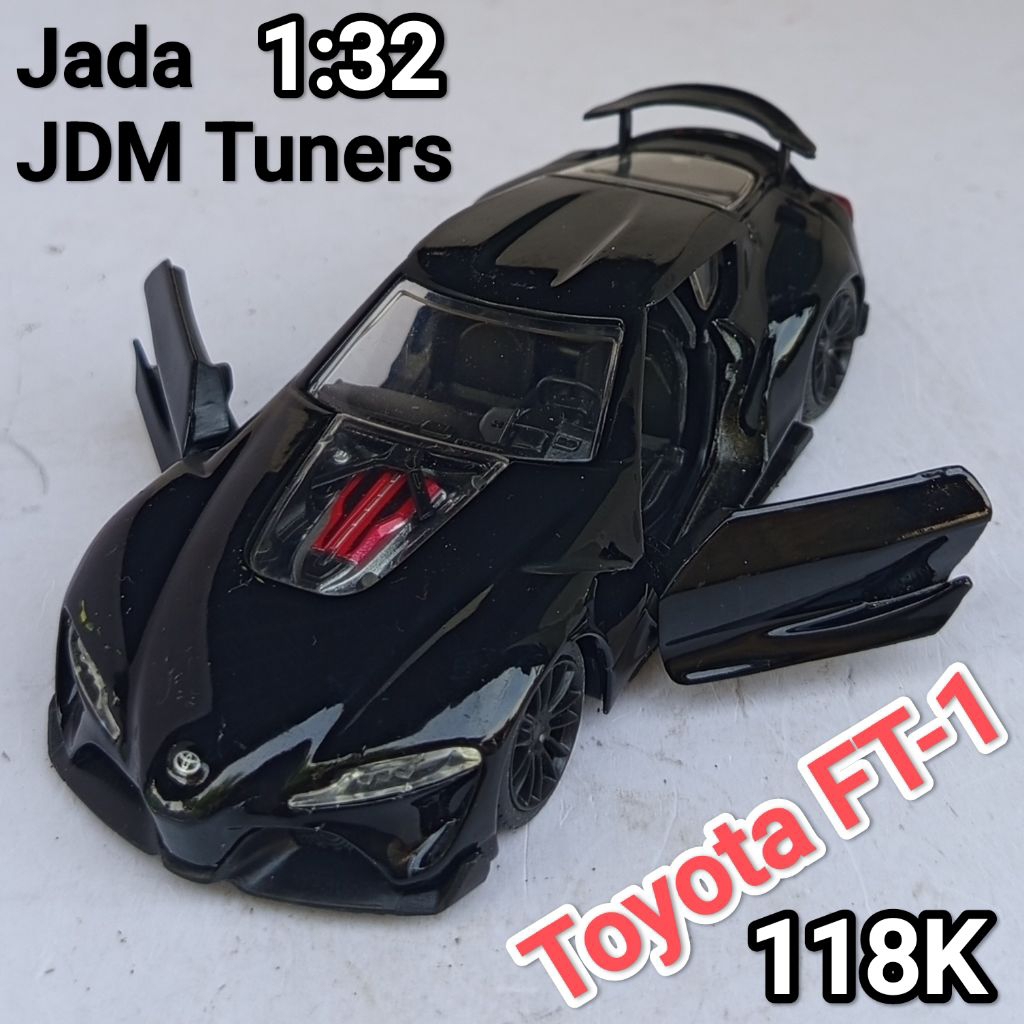 Diecast Skala 32 Jada JDM Tuners Toyota FT1 Loose