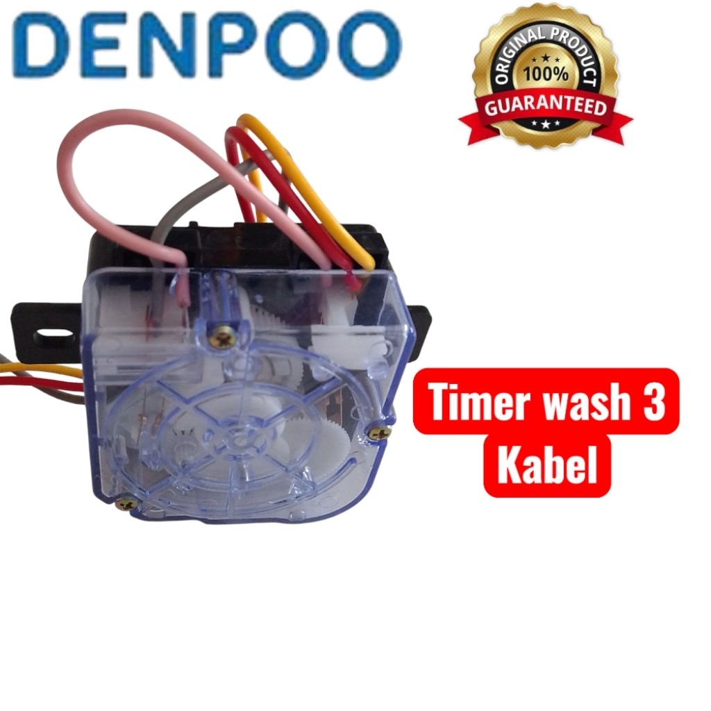 TIMER WASH MESIN CUCI DENPOO 2 TABUNG DW8908 TIMER MESIN CUCI DENPOO 2 TABUNG