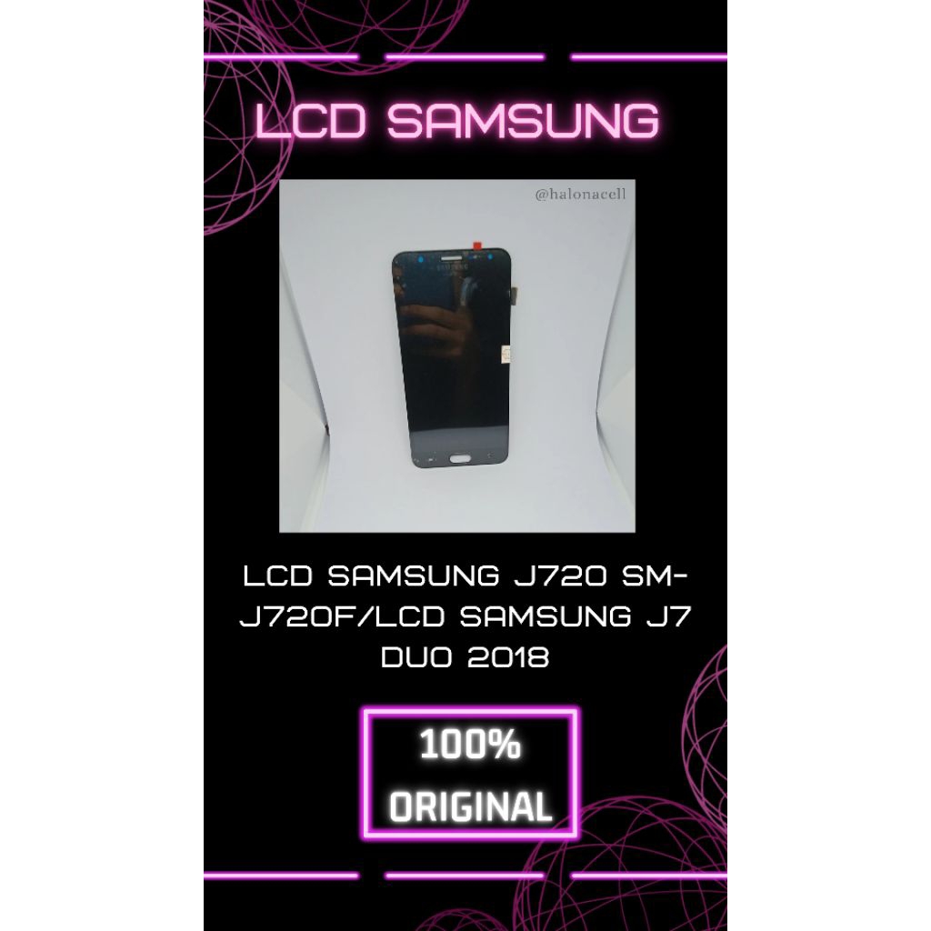 LCD SAMSUNG J720 J720F J7 DUO 2018