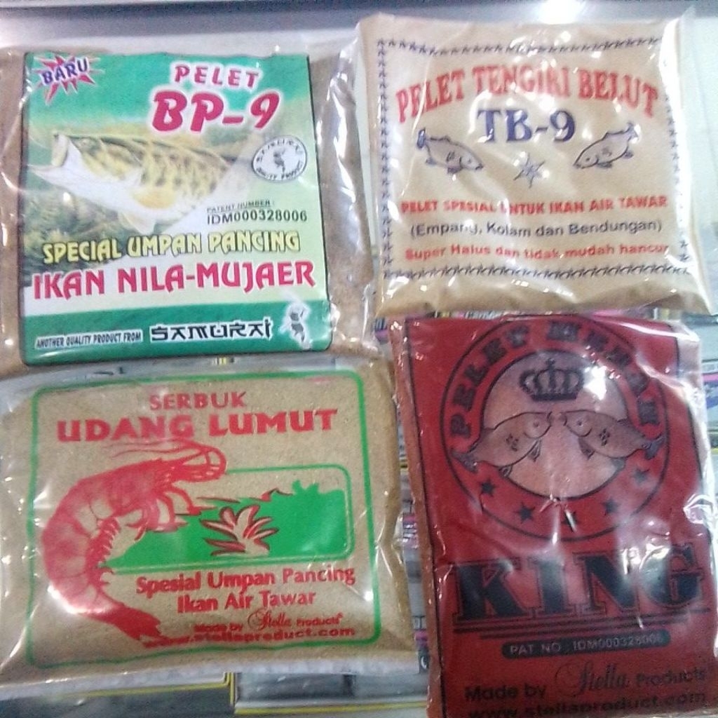 PELET UMPAN IKAN BUAT MANCING