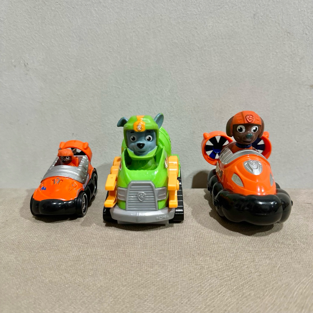 (Harga Satuan) Figur Paw Patrol Original SML - Preloved