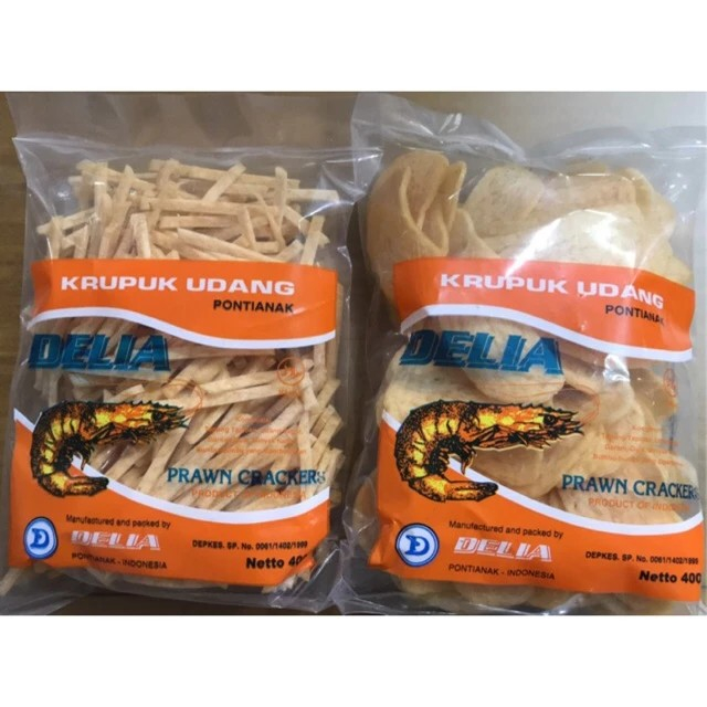 

Grosir Kerupuk Udang Delia Keping 350g Khas Pontianak