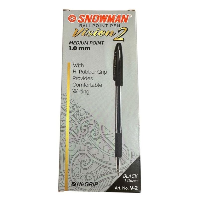 

[ 1 PACK ISI 12 ] PULPEN SNOWMAN VISION 2 1.0mm