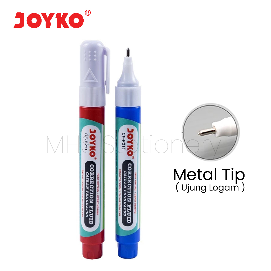

Correction Fluid Cairan Koreksi Penghapus Cair Joyko CF-P211