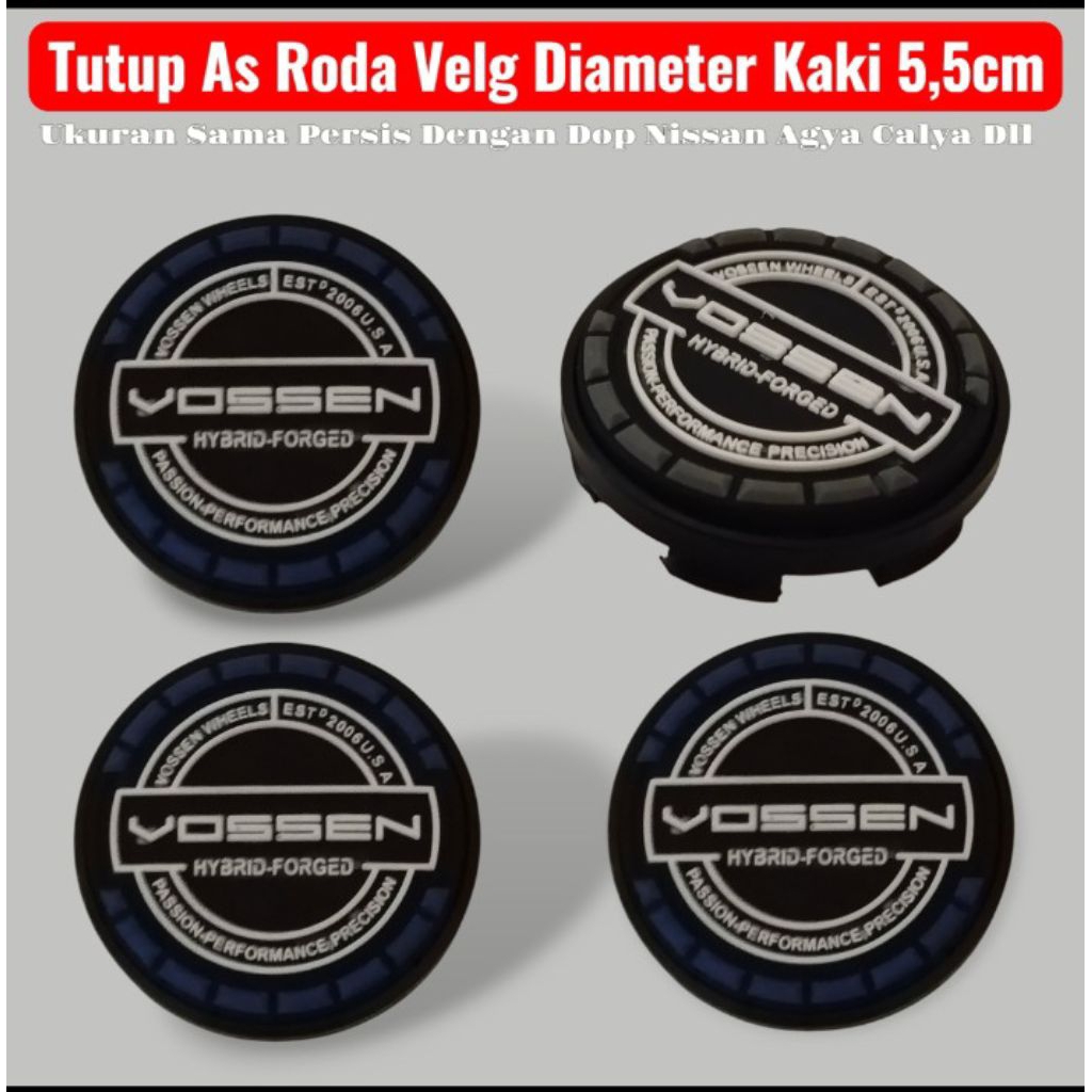 Dop Tutup As Roda Mobil Velg Racing Original Ring 13 14 15 16 17 18 19 20 Universal Diameter 5,3 5,4