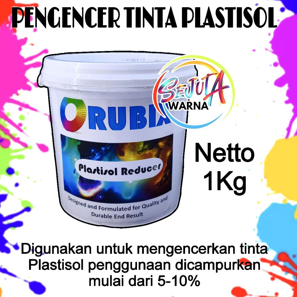 

PLASTISOL PENGENCER TINTA PLASTISOL REDUCER 1KG
