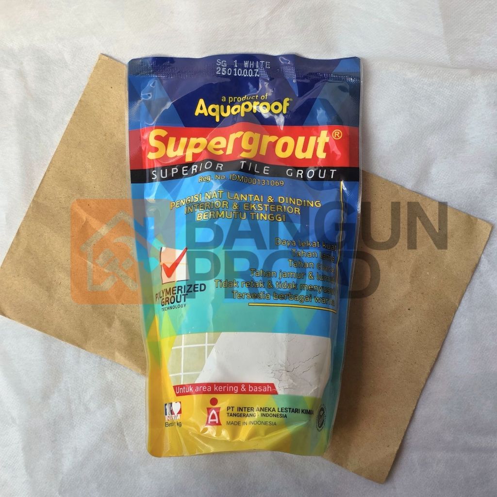 AQUAPROOF SUPERGROUT Semen Nat Keramik - 1KG