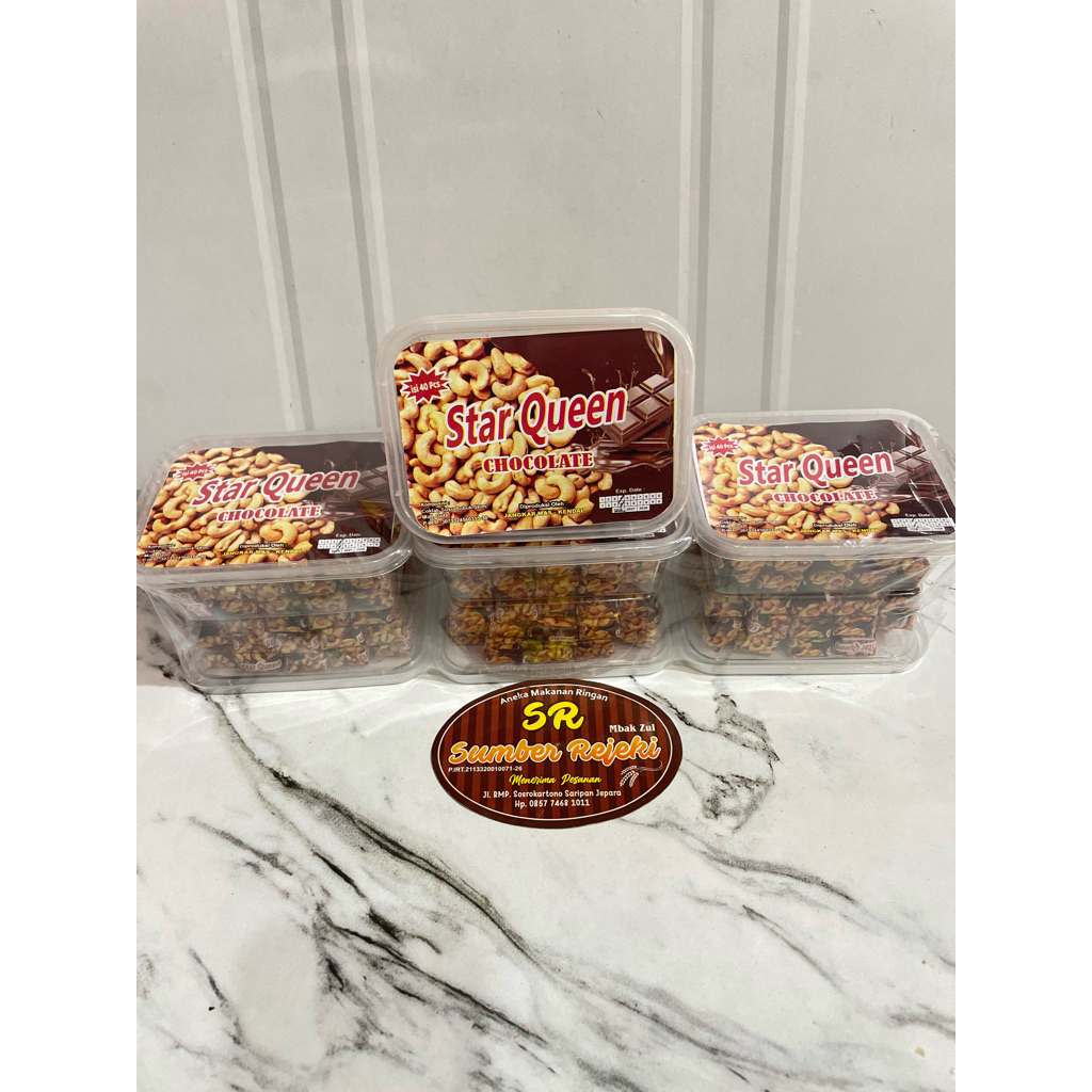 

STAR QUEEN CHOCOLATE ISI 40pcs