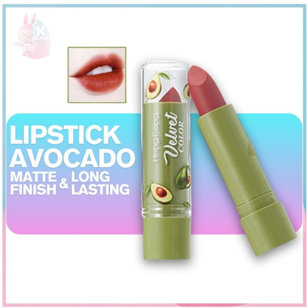 Avocado Lip Super Matte Lipstik Transferproof Hasaya Girl Lipstick - XX126