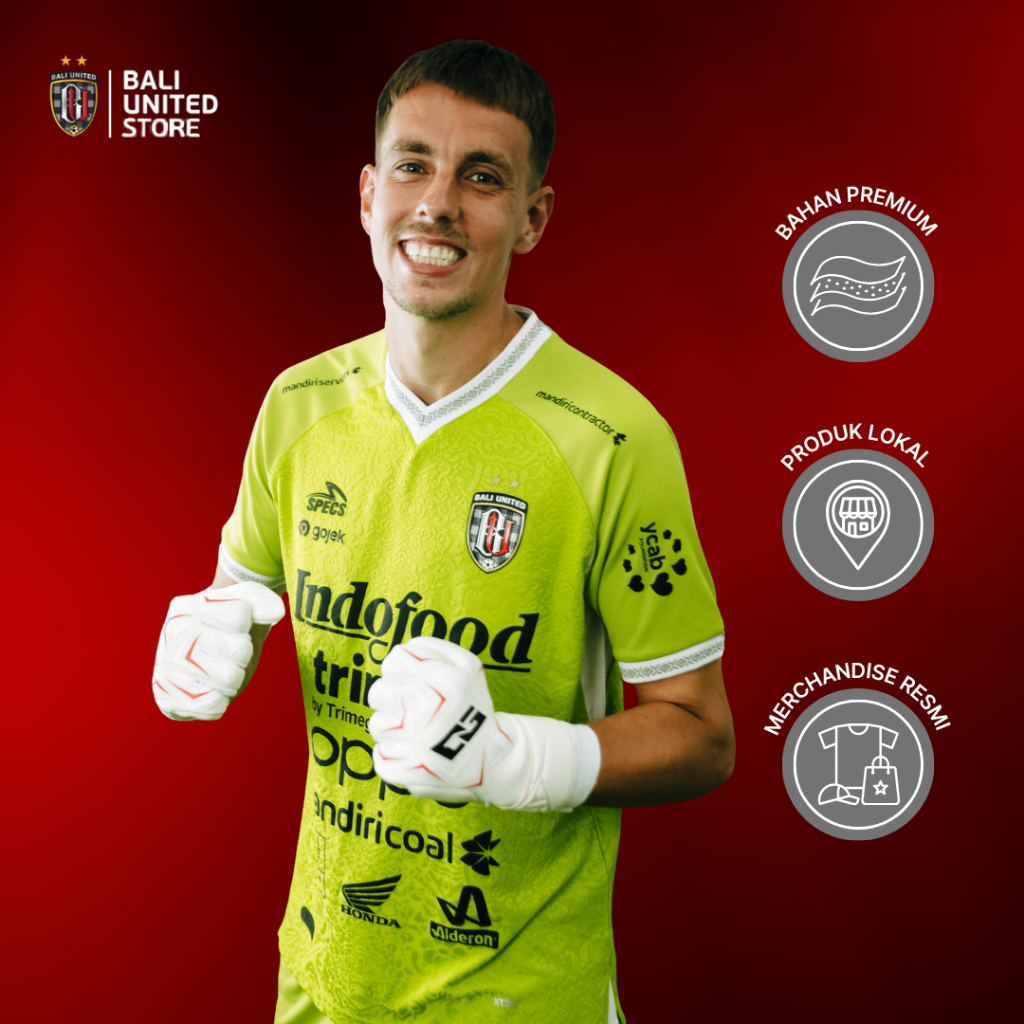 [READY STOCK] BALI UNITED Jersey Player Issue Bali United FC - GK Home Official Jersey 2025