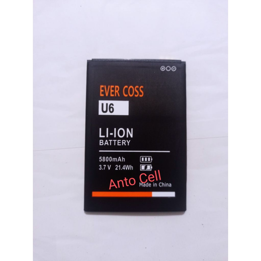 Baterai Batre Evercoss U6 Xtream 1 plus U6 Prime Xtream 1 prime original battery hp