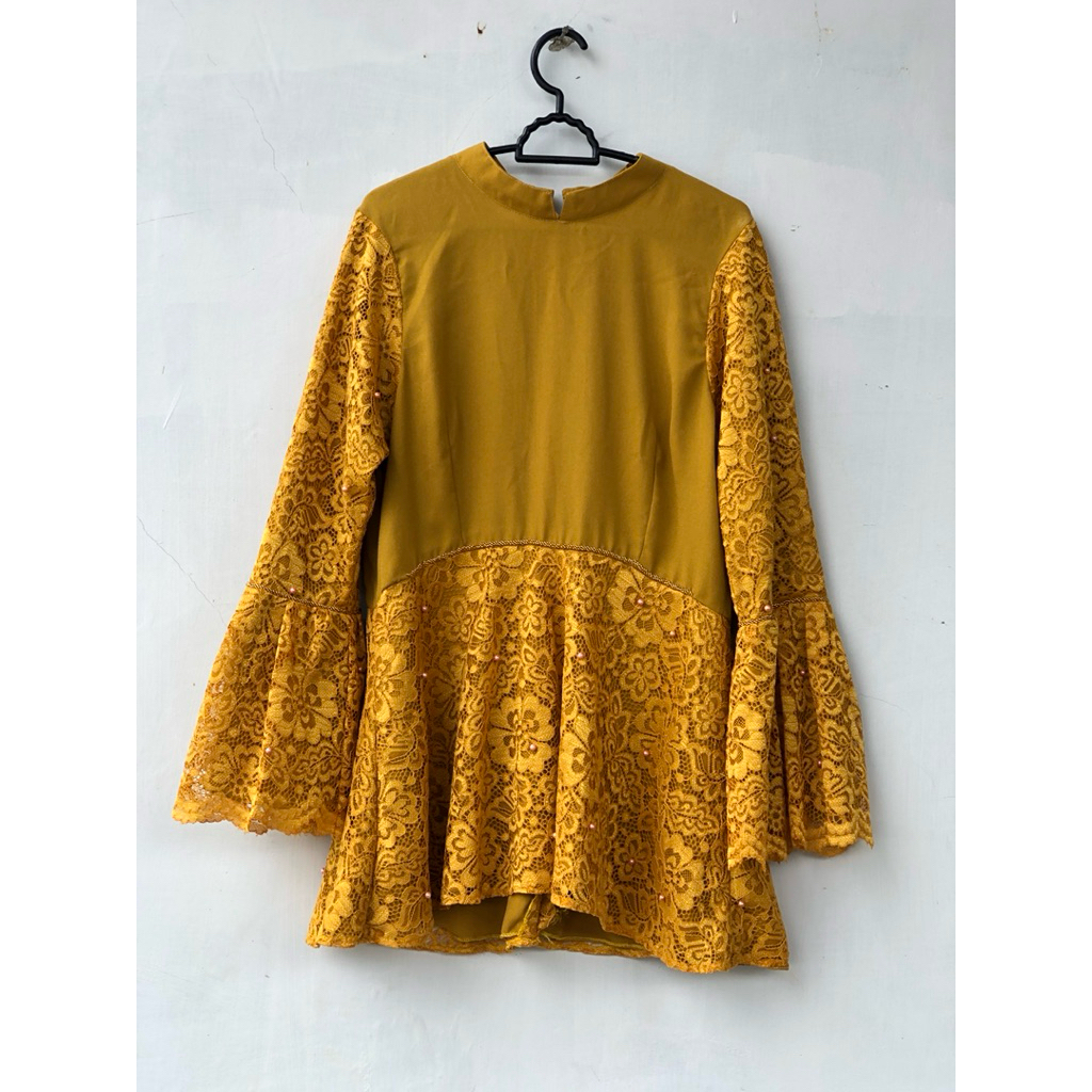 BAJU BROKAT WANITA SETELAN PESTA BAJU KURUNG