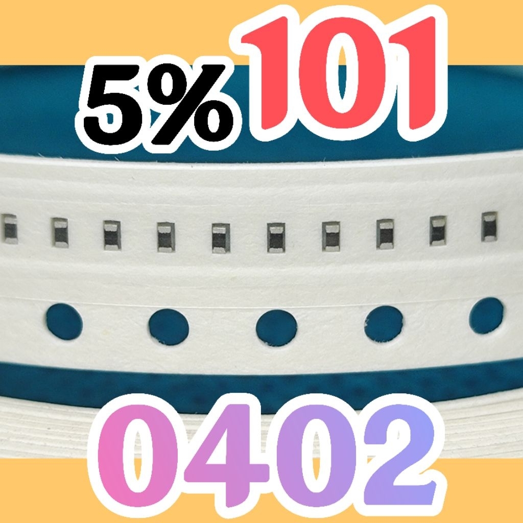 10pcs Chip resistor smd 101 100R 5% size 0402 1005 100ohm 100 ohm