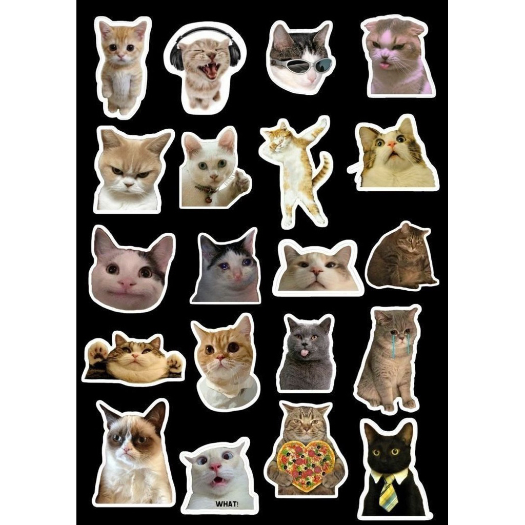 

Meowmeme Cat Sticker Pack