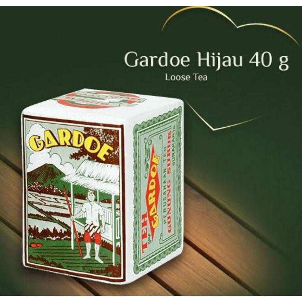 

Teh Gardoe hijau tubruk 40 gram 1 bal 10 bos (100pcs) Teh Khas Solo