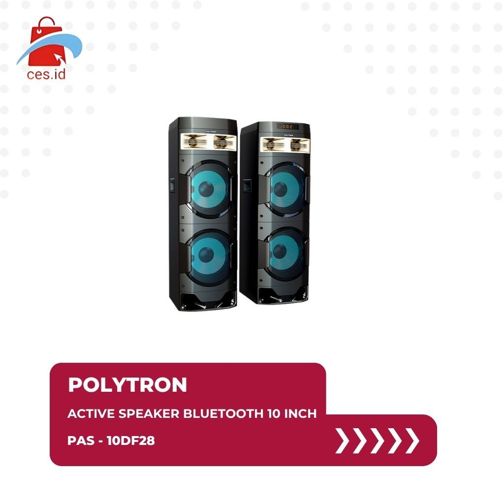 POLYTRON SPEAKER ACTIVE BLUETOOTH PAS - 10D28 / 10DF28