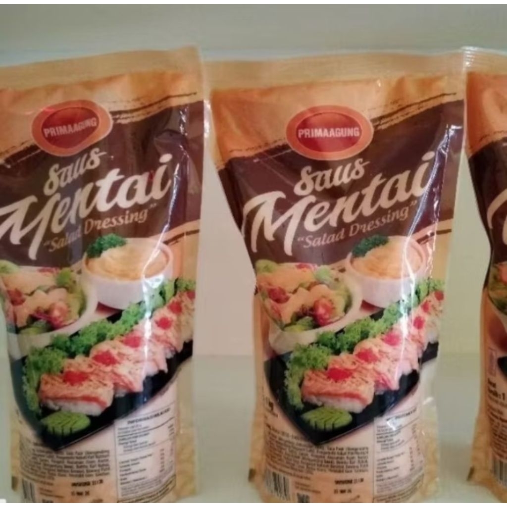 

Saus Mentai | Salad Dressing Prima Agung 1 kg, 500gr