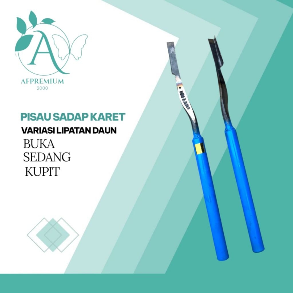 Pisau deres dorong sadap karet
