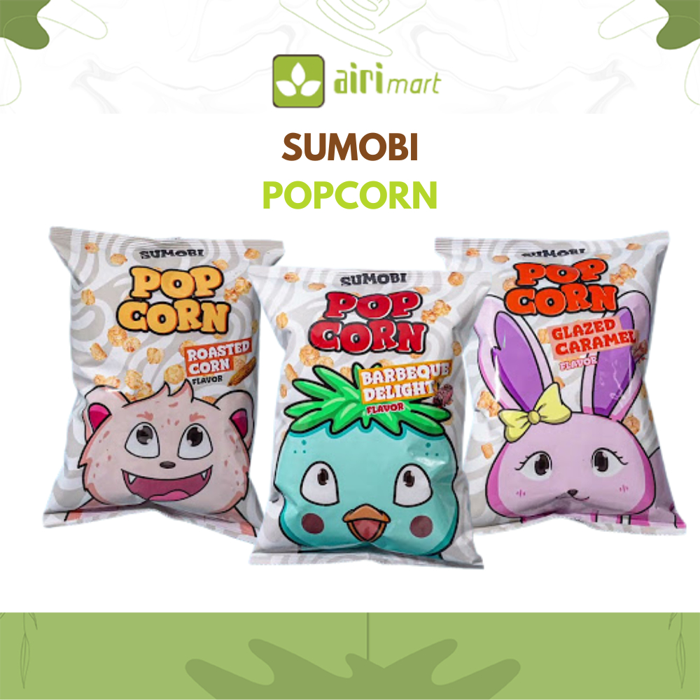 

Sumobi PopCorn BBQ, Rosated Corn, Caramel 45gr