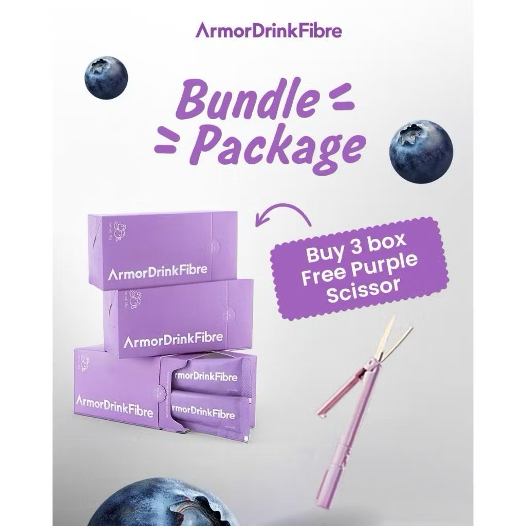 

Promo Bundling Armor Fibre Drink - Beli 3 Box Bonus Gunting Cantik | Minuman Pelangsing Badan | Minuman Diet SH AK01