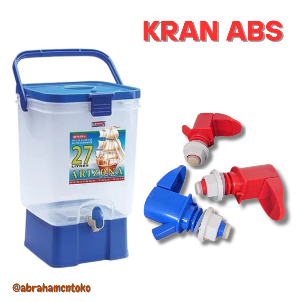 Kran Abs / Kran Galon Air Lion Star, Arizona Drink Jar / Kran / Keran Air Minum Abs
