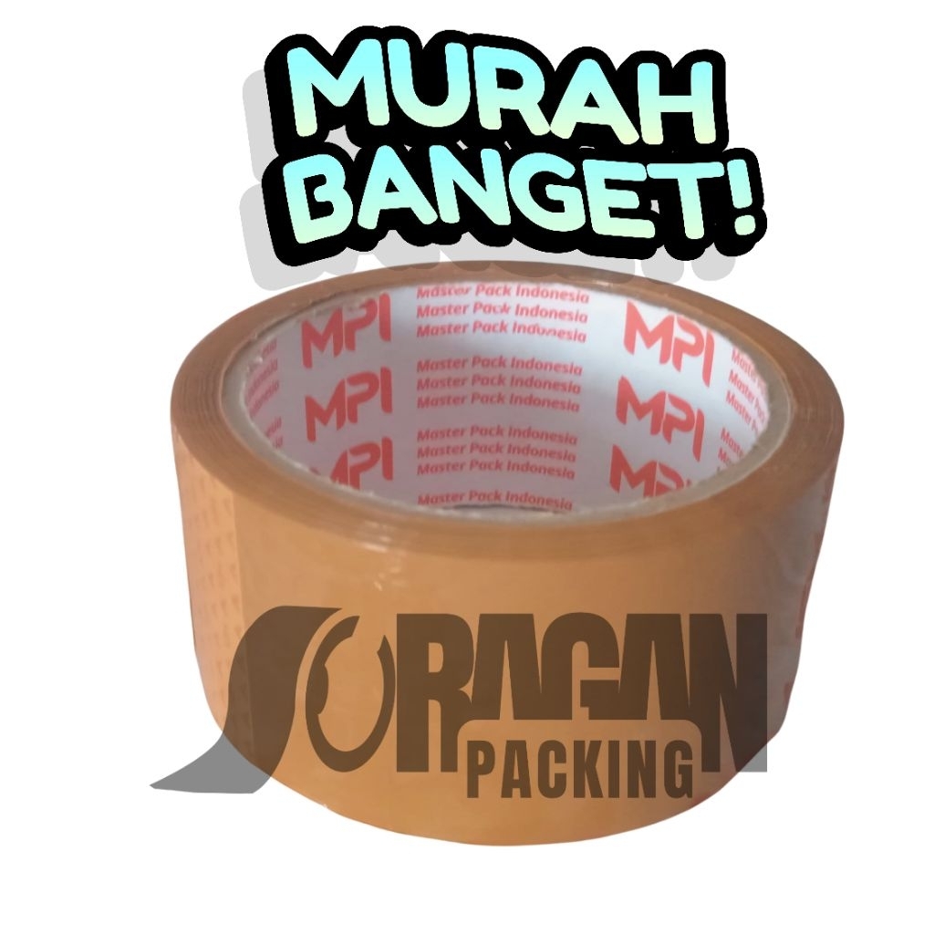 

Lakban bening dan coklat MPI 45x72 yard