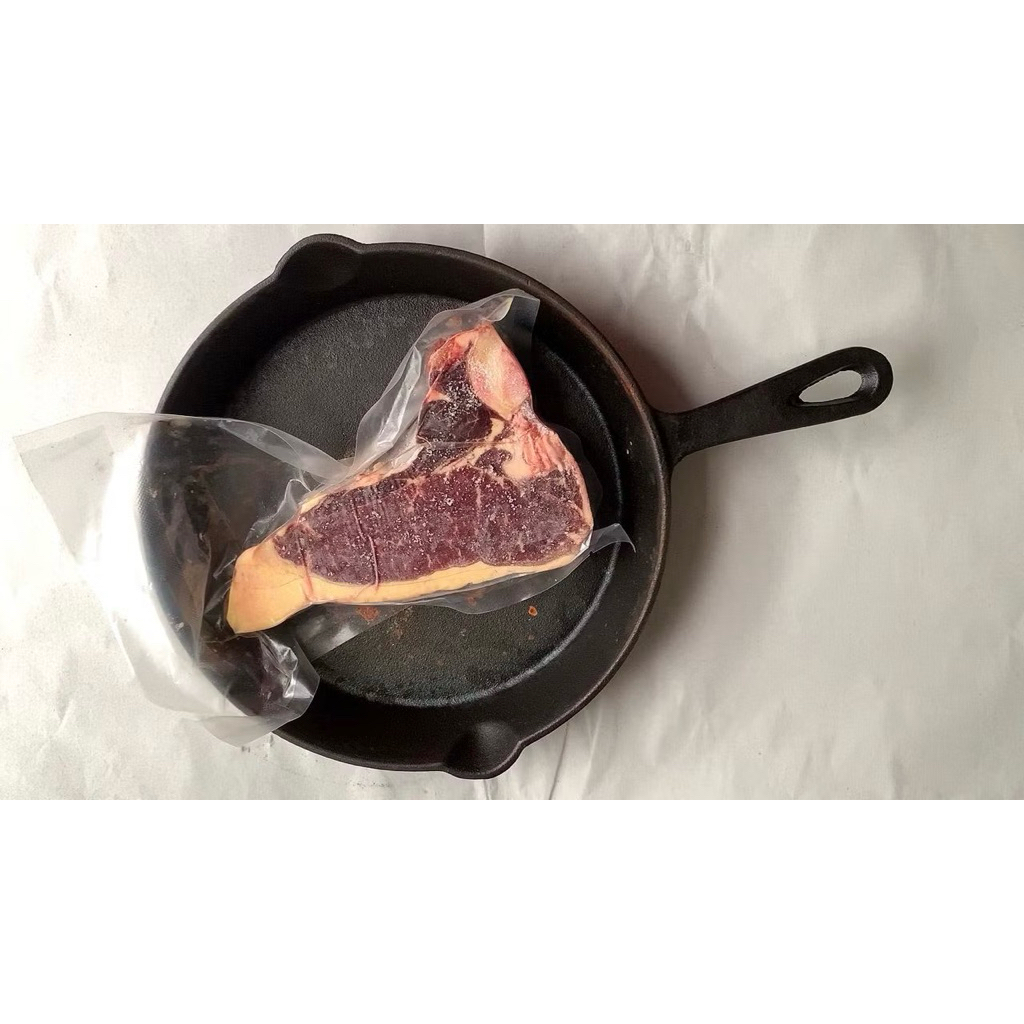 

[GRASS FED] Daging Sapi Steak T Bone Sirloin Tenderloin Australia 2s 650-700g