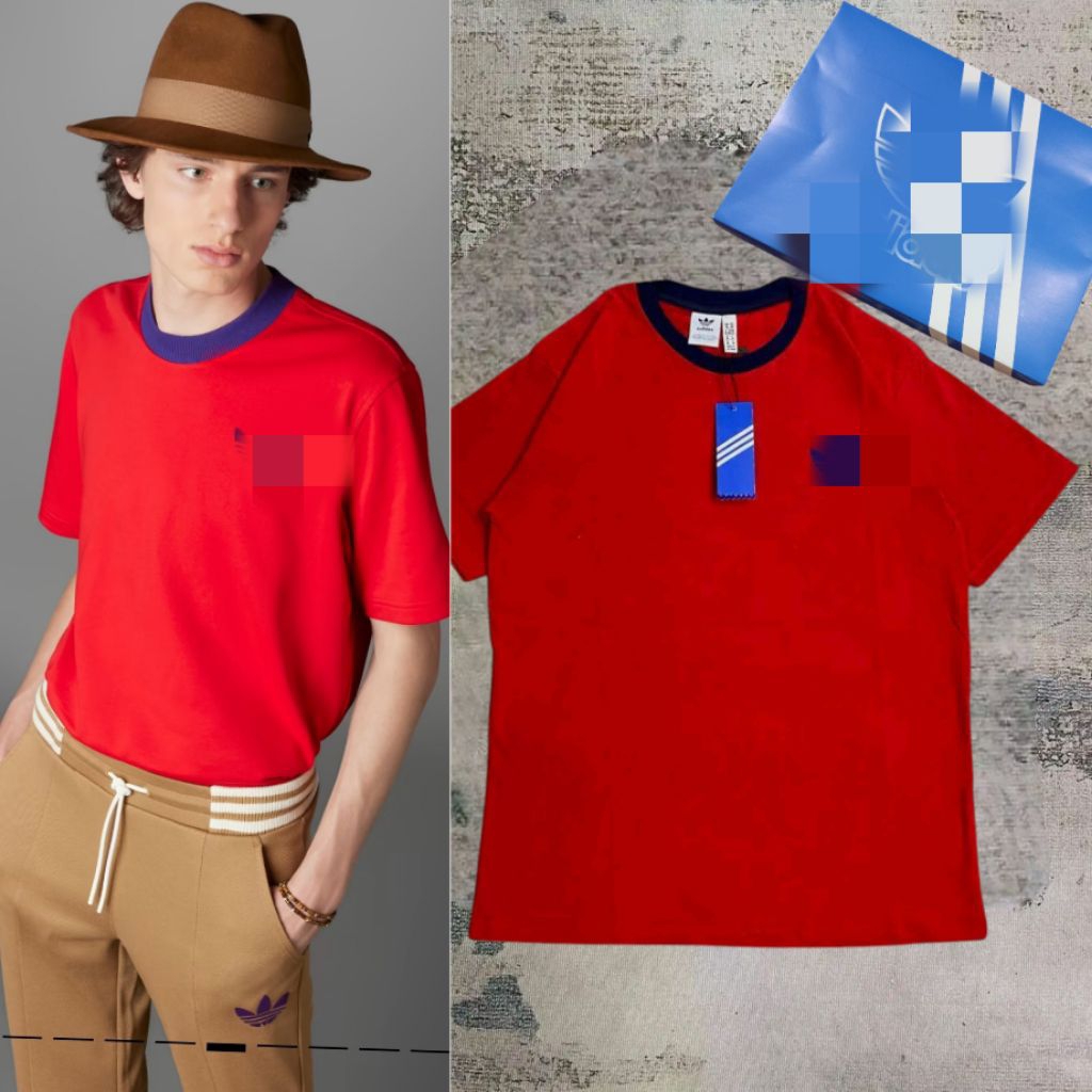 [#074] KAOS CASUAI PRIA | KAOS BRANDED LOGO BORDIR