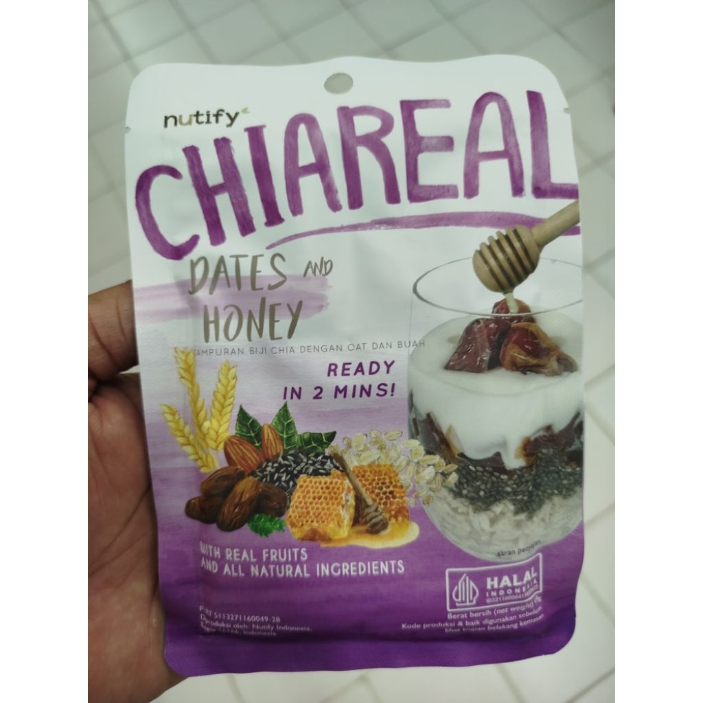 

NUTIFY CHIAREAL DATES HONEY 19GRAM/PCS