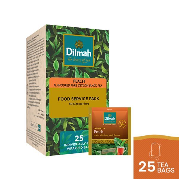 

[oddsolshop] pekanbaru/Dilmah Peach Flavored Black Tea 25 PCS / Teh Hitam Paduan Rasa Buah Persik