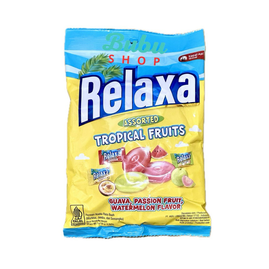 

permen Relaxa tropical fruit