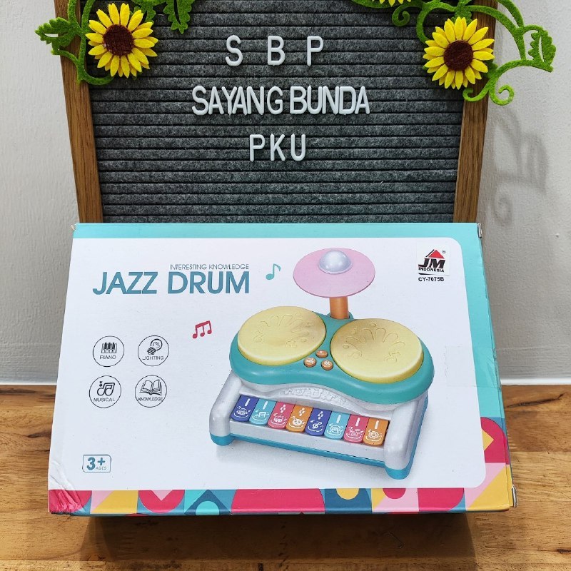 Mainan Anak Alat Musik 5in1 Jazz Drum | Mainan Musik