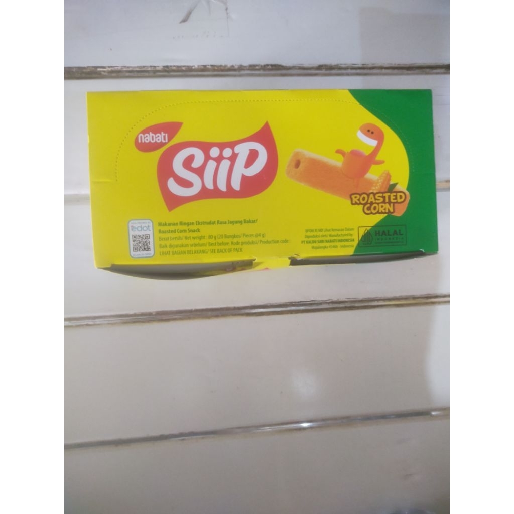

Nabati Siip Roasted Corn 1 Box isi 20 / Rasa Jagung Bakar