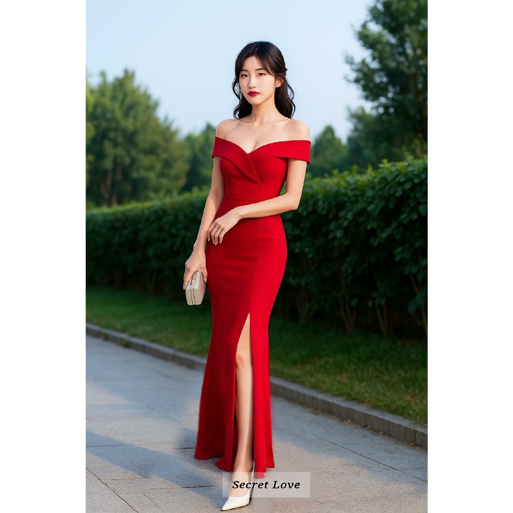 Dress Wanita Party Dris Dress Pendek S M L Xl Xxl Kondangan Mewah Natalan Dres Longdress Maxi Simple