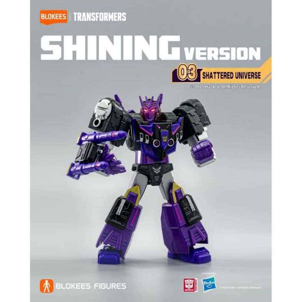 Blokees Transformers Tarn Shining Version vol.3 (sudah dirakit)