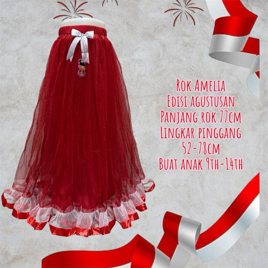 Rok tutu edisi ibu dan anak ( bisa beli terpisah ) / rok tutu merah putih / rok tutu panjang / rok t