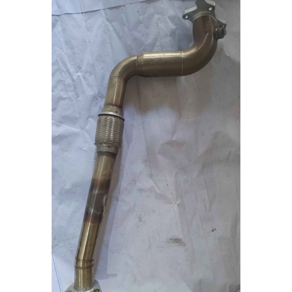 Downpipe Frontpipe fleksibel Brio bekas