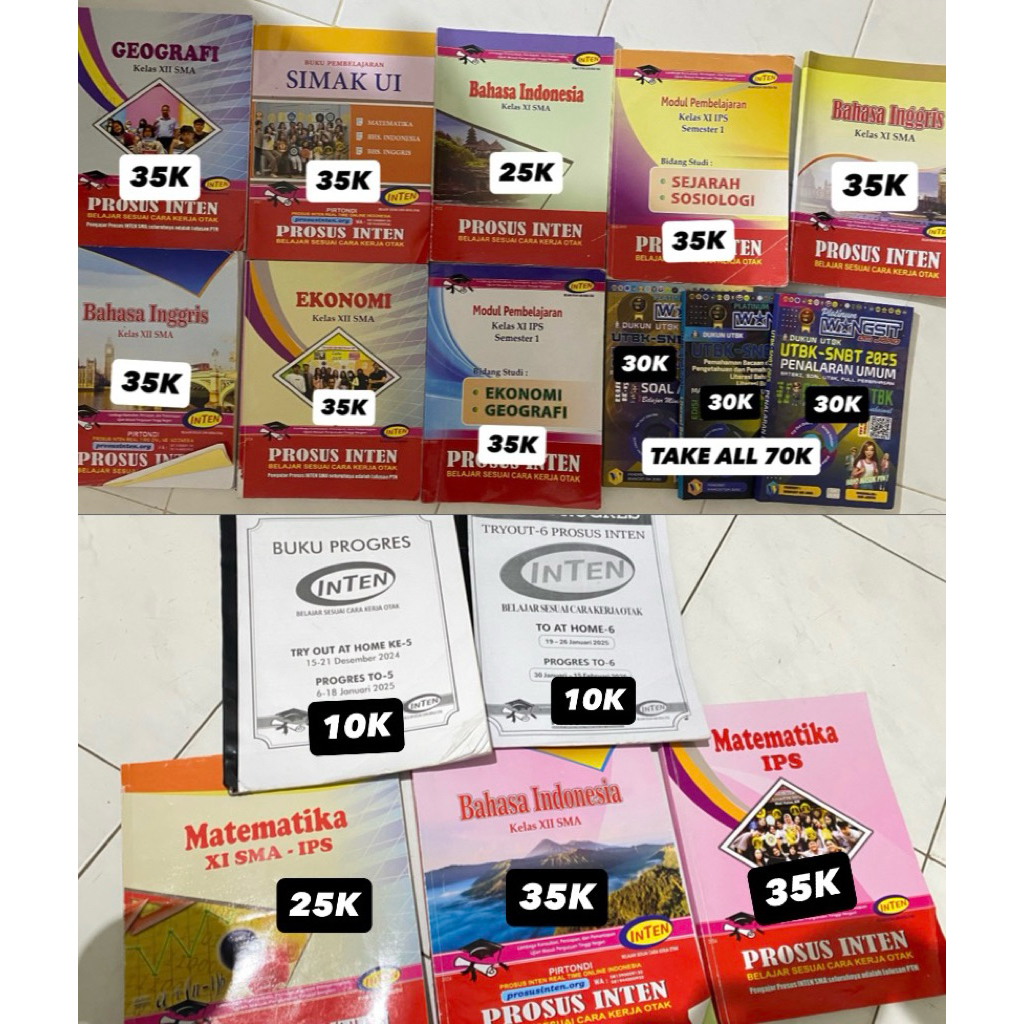 Buku Bimbel INTEN Kelas 11–12