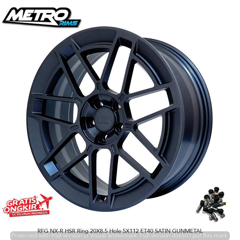 velg premium forged gagah ring 20x85 gun metal untuk mobil mercy A class S class C class HSR NXR R20