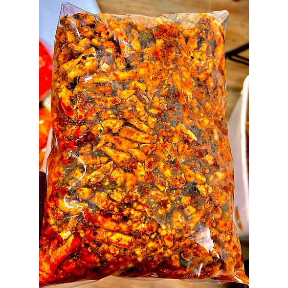 

Basreng Pedas daun Jeruk 1KG/Basreng Sultan Bandung/Basreng Viral Renyah Bumbu Melimpah