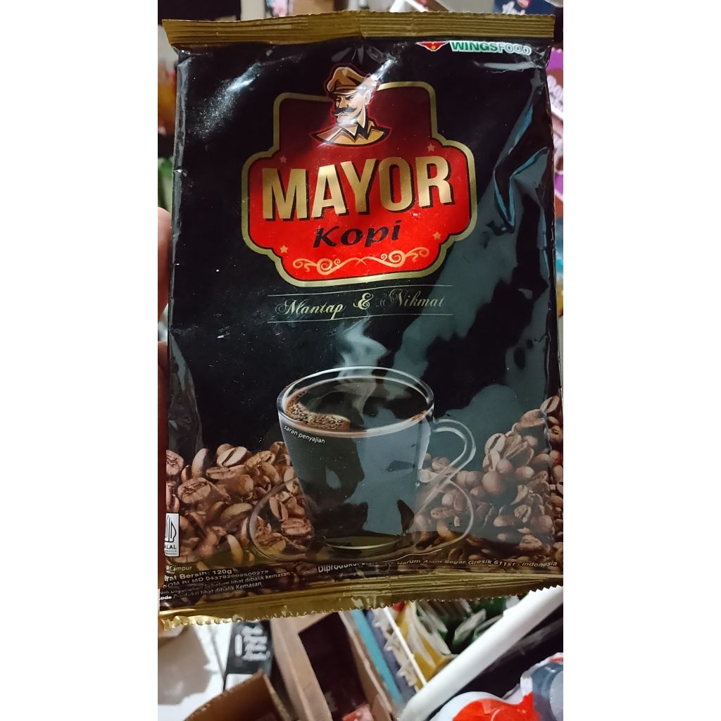 

Kopi Hitam Mayor 120 g