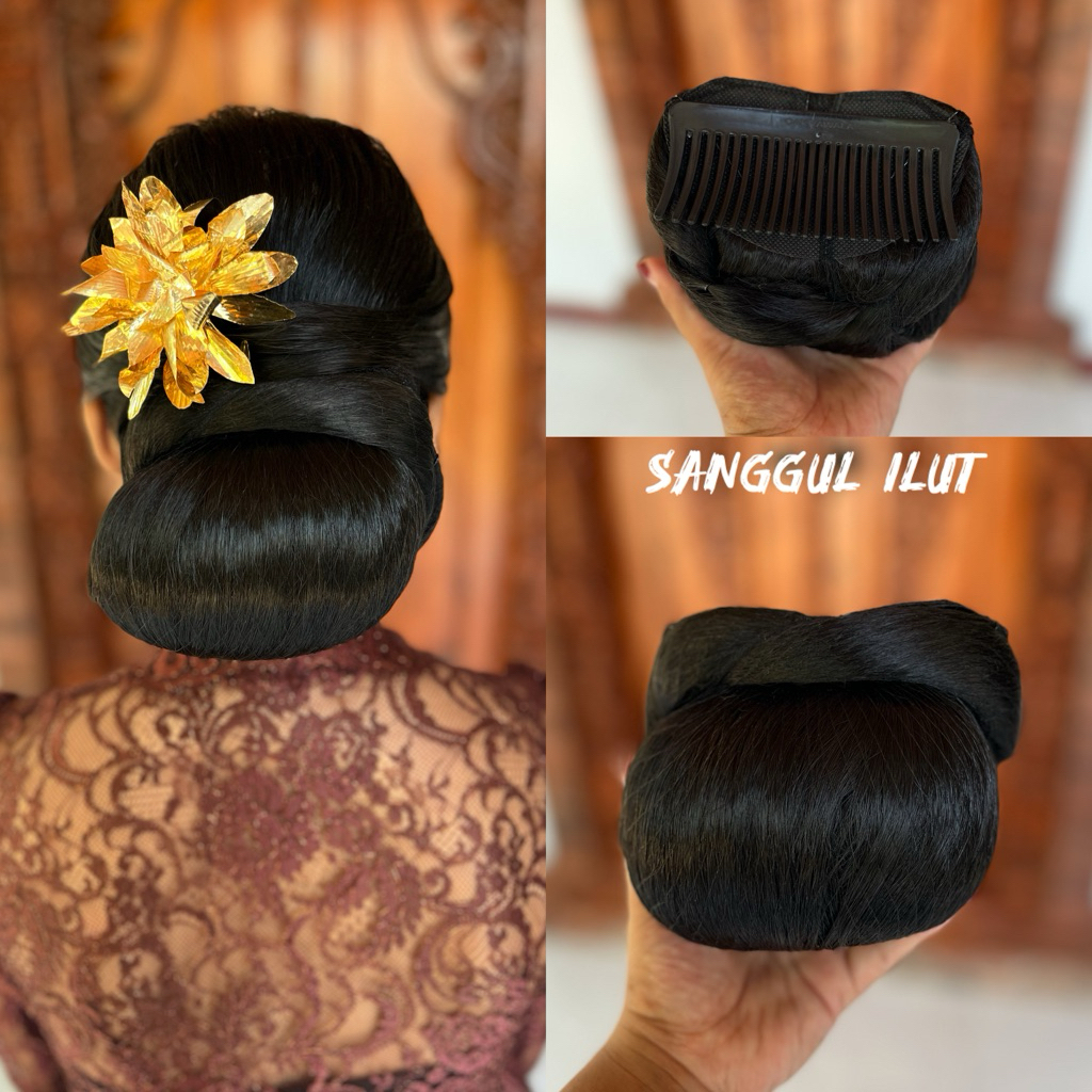 sanggul Sirkam ilut /sanggul sirkam / sanggul modern / sanggul keong / sanggul bali
