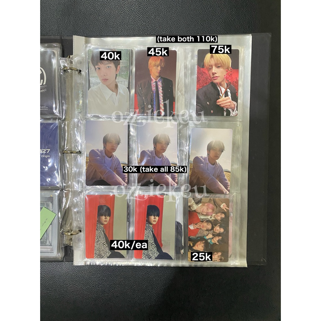 [READ DESC] enhypen jake heeseung photocard pc romance untold dark blood dimension dilemma border ca
